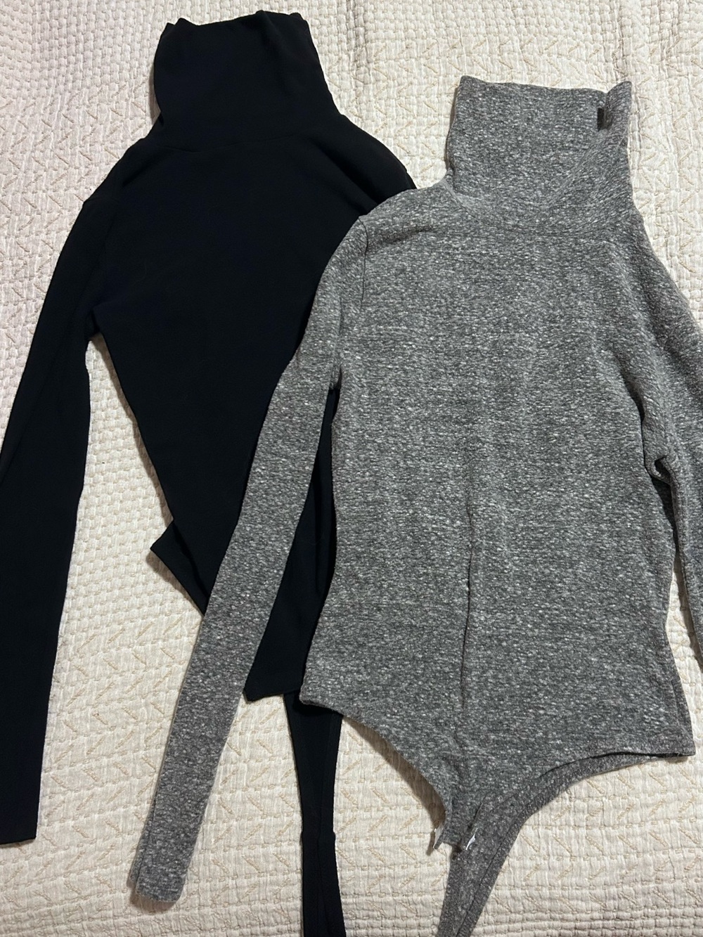 Madewell Black Long Sleeve Turtleneck Bodysuit Size XS